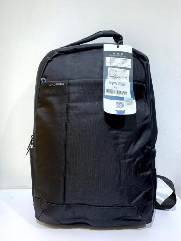 Kingsons Charged Series Smart Bagpack 15.6" Black - K9007W