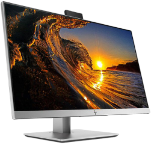 Hp EliteDisplay E243d 24 Inches edge to edge Monitor with HDMI, VGA, Display, Type C and Camera