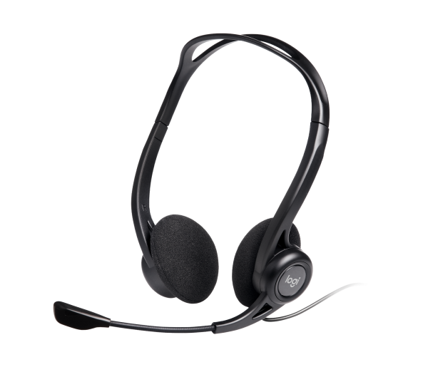 Logitech PC960 USB Headset with Noise-Cancelling Mic