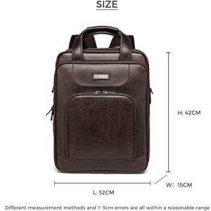 Men's Vintage Leather Backpack