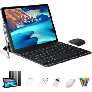 Modio M28 5G Tablet with Keyboard Mouse and Touch Pen