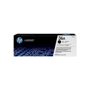 HP 36A Black Original LaserJet Toner Cartridge (CB436A)