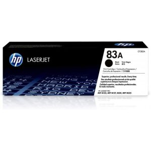 HP 83A Black Original LaserJet Toner Cartridge (CF283A)